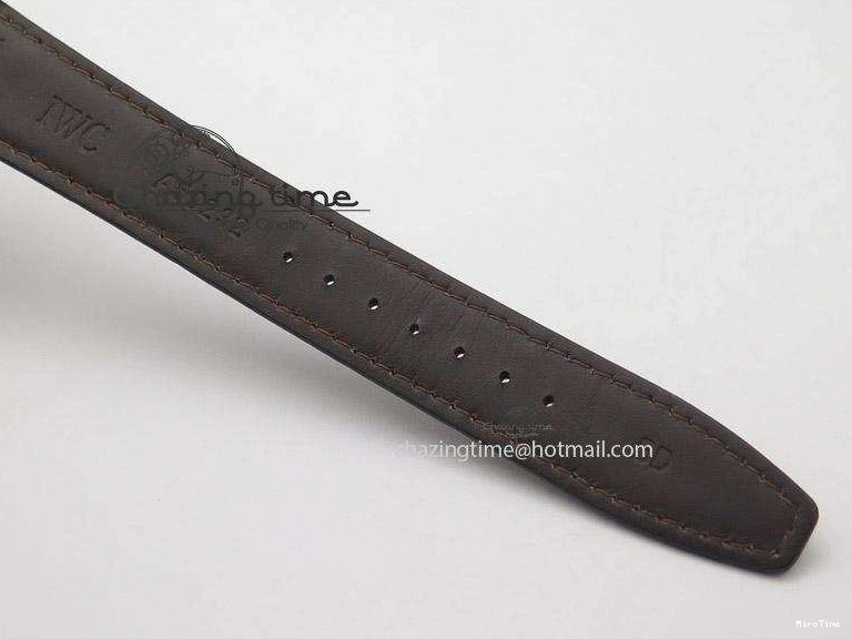 MIROTIME 0329 Pilot Chrono RG 3878 ZF Best Edition Grey Dial On Brown Leather Strap A UrbanChic 7330